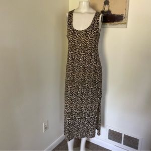 J. Crew Animal Print Dress S NWT